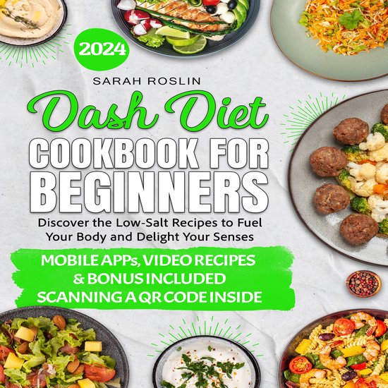 Dash Diet Cookbook for Beginners - cover