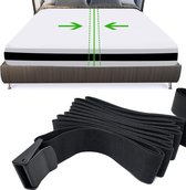 DAJAVE 6 stuks matrashouders, antislip matrasstabilisatoren