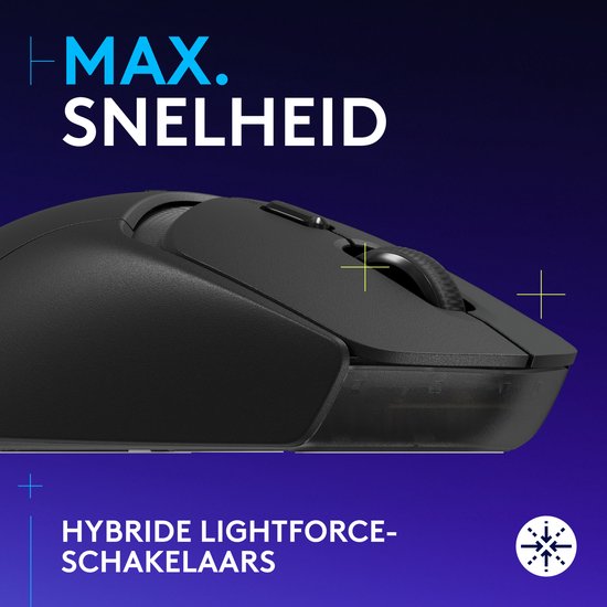 Logitech G309 Lightspeed - Draadloze Gaming Muis - Zwart