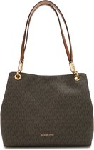 Michael Kors Schoudertas Kensington 30F3G8KT7B252 Bruin
