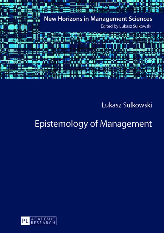 Epistemology of Management - cover