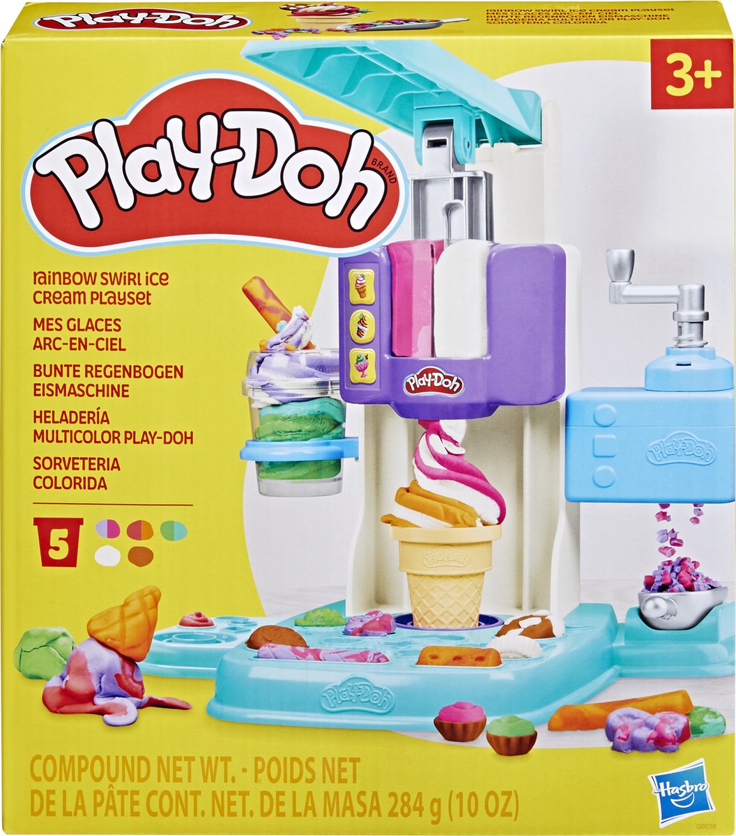 Play-Doh Rainbow Softijs speelset