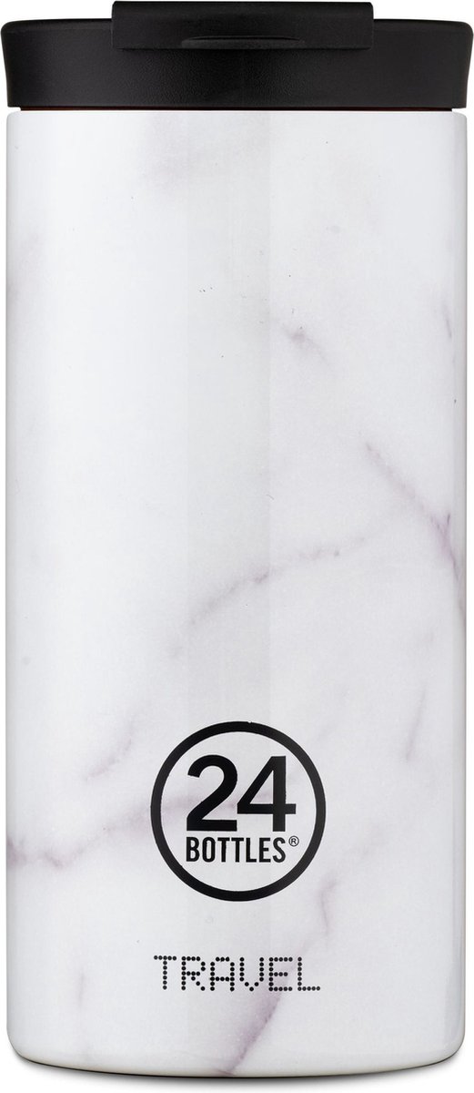 24Bottles Reis drinkbeker 600 ml Capaciteit - carrara