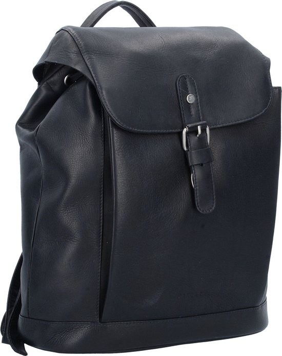 HAROLD'S Cuir Sac à dos de loisirs Sac à dos Campo Backpack Black Noir
