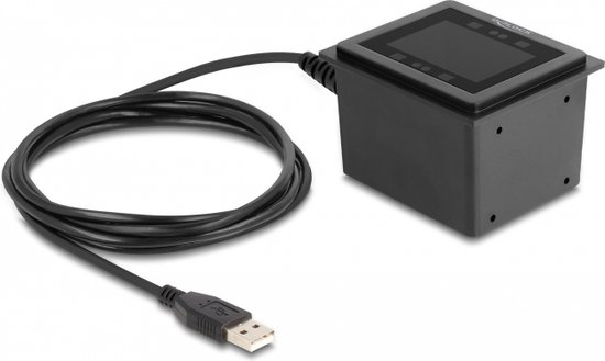 USB Barcode Scanner 1D en 2D Wired voor stationaire installatie - Duitse versie