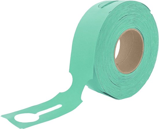 CombiCraft Grote sleufetiketten 273,5x59mm groen - per 500 stuks
