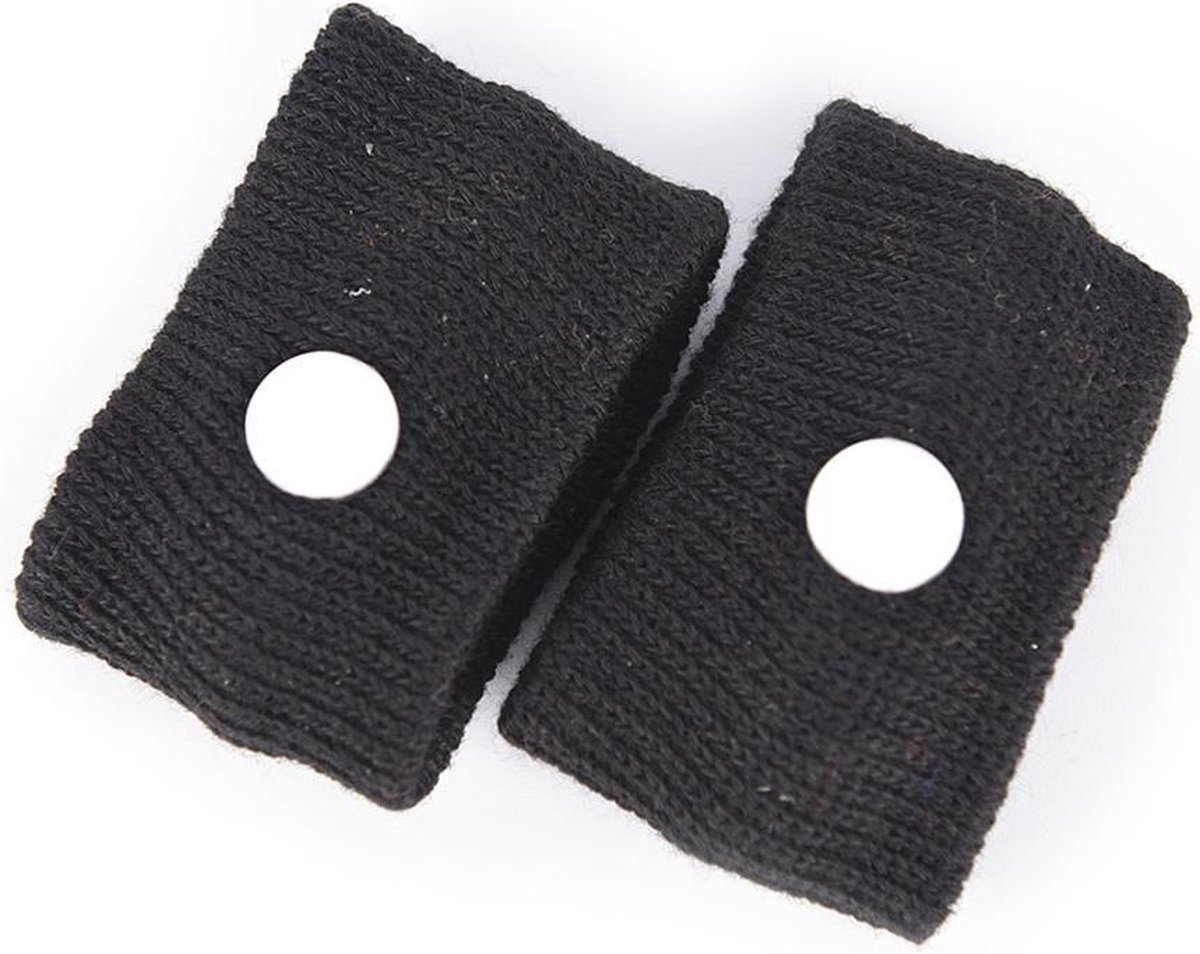 Ulanax® | Anti Wagenziek bandje - 1 paar zwart |