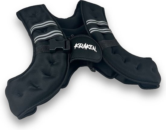 TrainHard 5 kg/8 kg/10 kg gewichtsvest, X-Style loopvest, trainingsvest voor krachttraining, hardlopen, fitness, cross training (8 kg