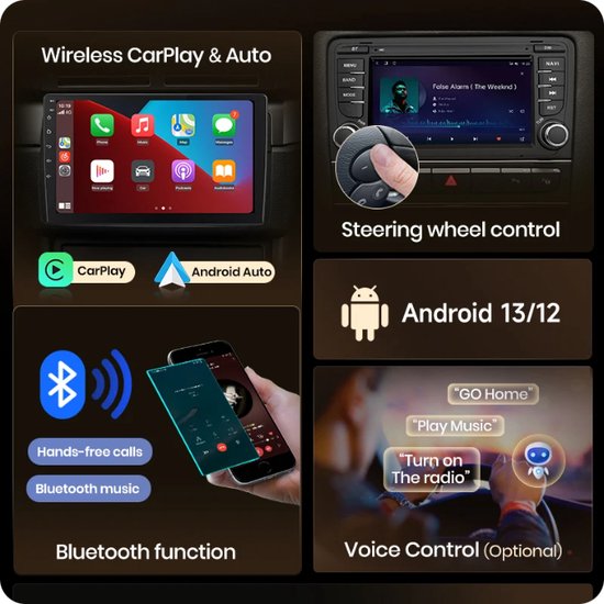 Sound Way Kit Montaje Autoradio, Marco 2 DIN Radio para Coche, Rejillas de Ventilación, Llaves de Desmontaje, Adaptador Antena Compatible con Fiat 500 (2007-2015