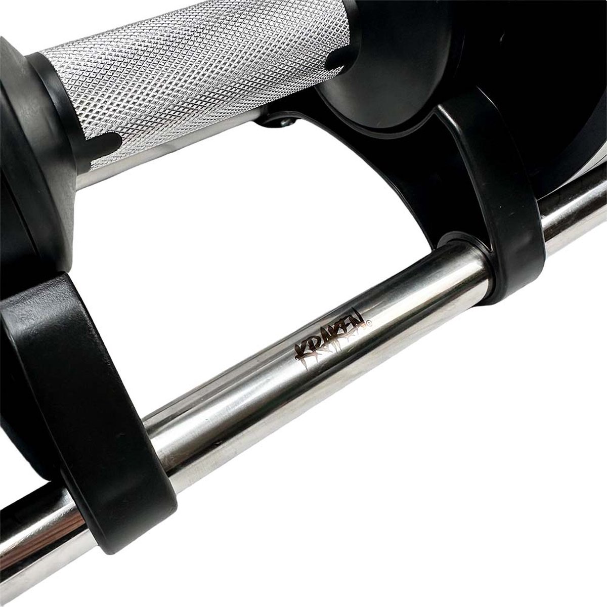 KRAKEN Verstelbare Dumbbell 20 KG | COMPACT Halterset Verstelbaar in Gewicht | Adjustable Fitness Dumbbell | Krachttraining Trainingshalter 20KG | COMPACTE versie dumbbell | UNIEK wordt smaller bij selectie | BETER Chest & Shoulders trainen – foto 3