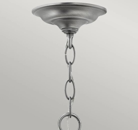 Luminaire suspendu LED Hinkley Gentry | 3X E14 Max 60W | Dimmable | Étain