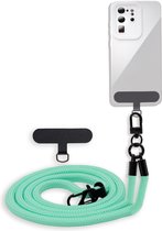 Cadorabo mobiele telefoonketting geschikt voor Huawei Y6 PRO 2017 in TURKOOIS met verstelbaar riemkoord om om je nek te hangen