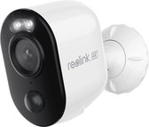 Reolink 4K camerabewaking buiten op batterij, Draadloos wifi, Detectie van personen/voertuigen/dieren, Nachtzicht in kleur