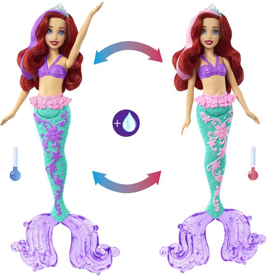 Disney Princess Ariël met Kleurexplosie - Pop — afbeelding 2