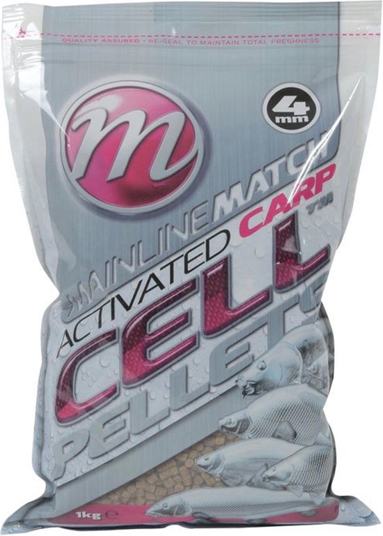 Mainline Match Activated - Carp Course Pellets - Cell - 4mm - 1kg