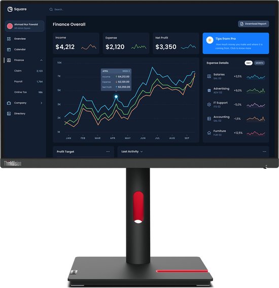 Lenovo ThinkVision T22i-30 21.5″ (6/8)