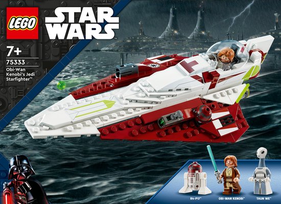 LEGO Star Wars De Jedi Starfighter van Obi-Wan Kenobi - 75333