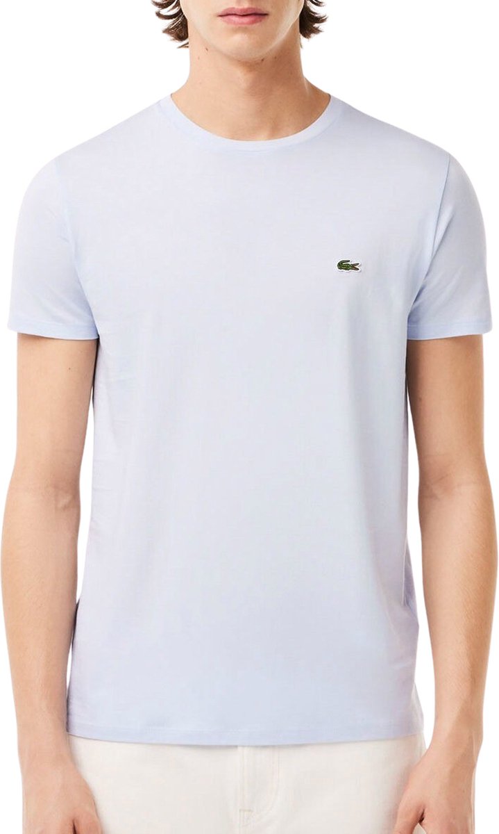 Lacoste 1ht1 Mens Tee-shirt 12 Polo’s & T-shirts Heren Lichtblauw