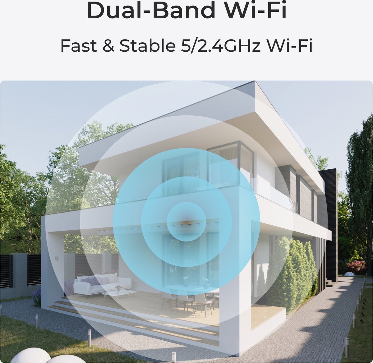 Reolink W330 (RLC-810WA) 8MP 4K IP-Camera – Binnen/Buiten, Wi-Fi 6, 2-weg Audio, IP67 – foto 2