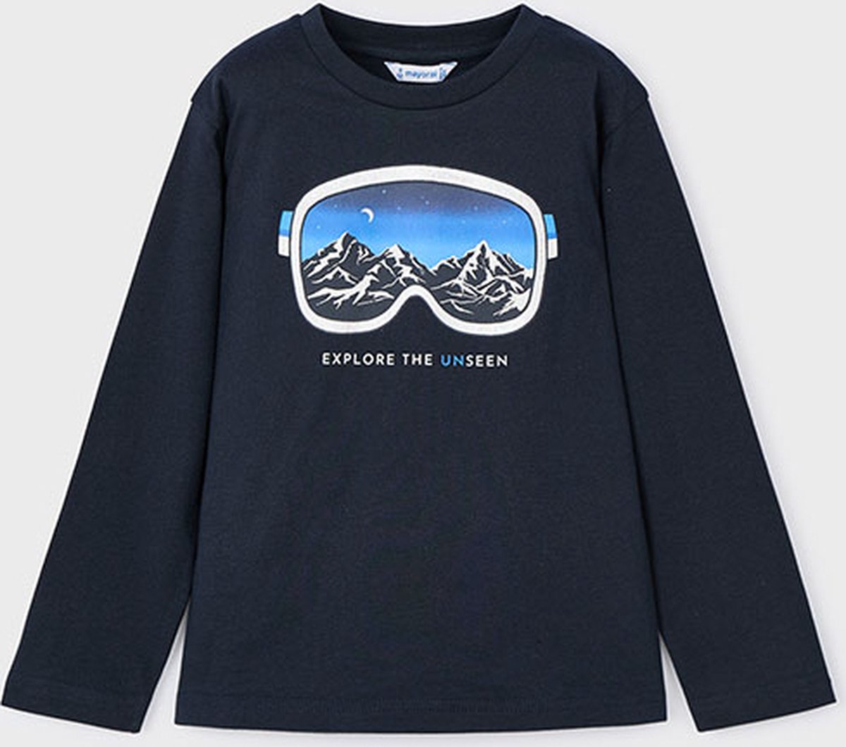 MAYORAL - T-shirt - Maat 104 - Jongens - ZWART -