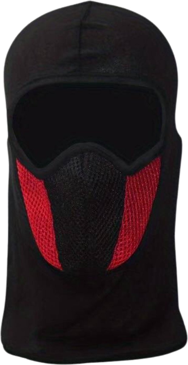 Nivard Ski Mask Bivakmuts Balaclava Ski Masker Face Mask Full Face Mask Winter Masker Rood