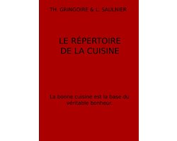 Le Répertoire De La Cuisine