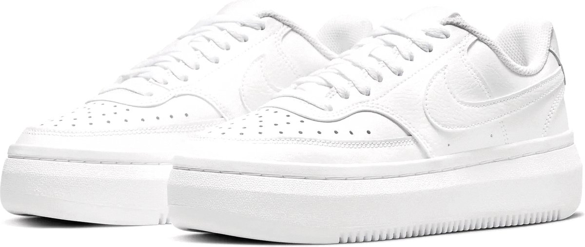 Nike Court Vision Alta Damesschoenen Leer Multicolor