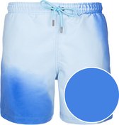 SEA'SONS - Zwembroek Heren - Kleurveranderend - Sneldrogend - Blauw - Maat L (SEASONS - Kleur veranderend)