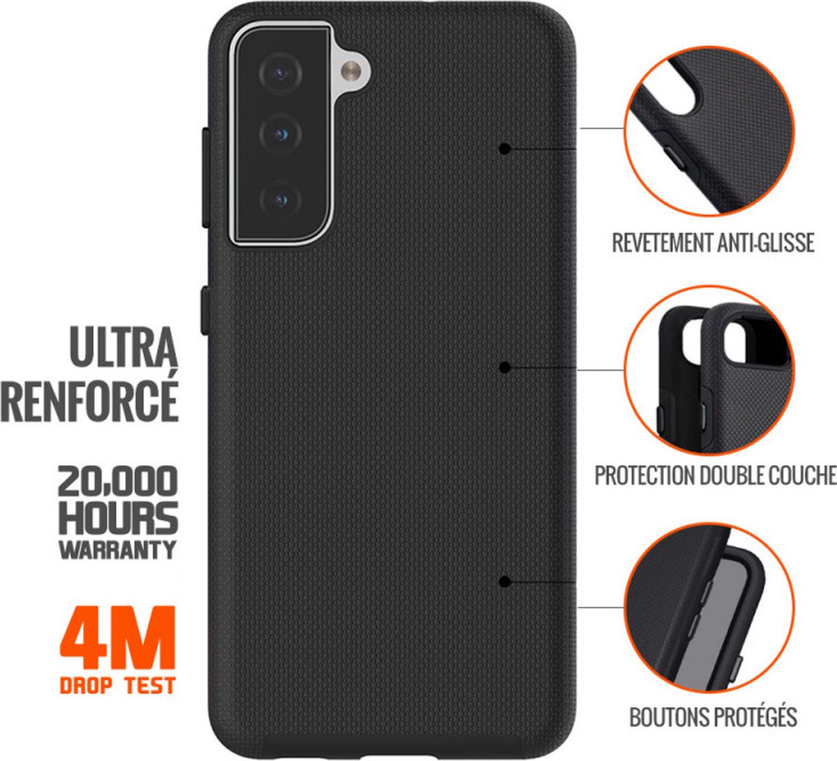 Eiger North Series Samsung Galaxy S22 Plus Hoesje Back Cover Zwart