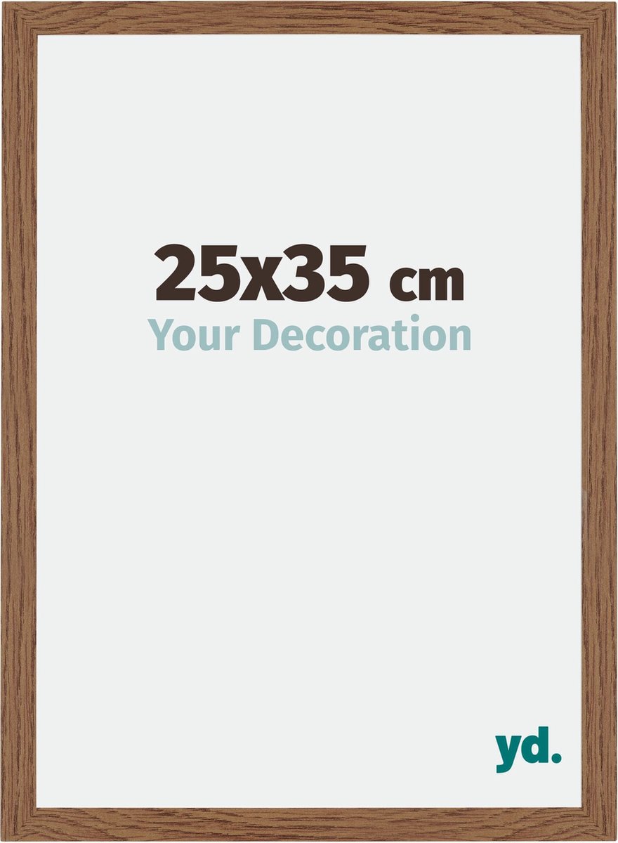 Your Decoration - Fotolijst 25x35 cm - MDF - Eiken Rustiek - Mura