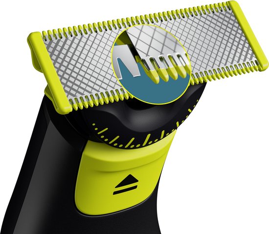 Philips OneBlade Pro 360 Face + Body - Zwart - Trimmer, scheerapparaat en styler in 1 - Mannen - QP6542/15