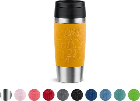 BODUM 11101-01S Travel Mug Geïsoleerde Reisbeker Van Kunststof Met Klapdeksel 045 L BODUM 11101-01S Travel Mug Geïsoleerde Reisbeker Van Kunststof Met Klapdeksel 045 L