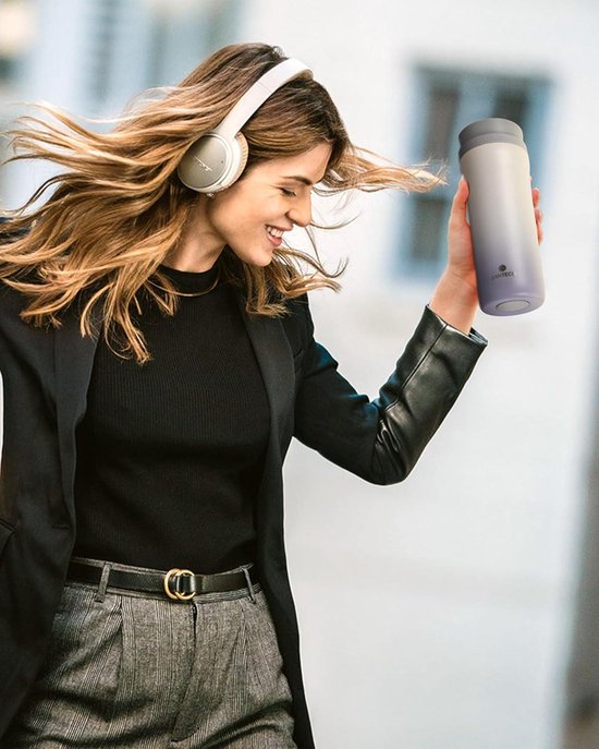 Geïsoleerde Thermosbeker 370ml 450ml - Lekvrije Roestvrijstalen Koffiemok Automok Dubbele Wand Isolatie Thermo Mok Voor Onderweg Reismok Bruin 370 Ml Geïsoleerde Thermosbeker 370ml 450ml - Lekvrije Roestvrijstalen Koffiemok Automok Dubbele Wand Isolatie Thermo Mok Voor Onderweg Reismok Bruin 370 Ml
