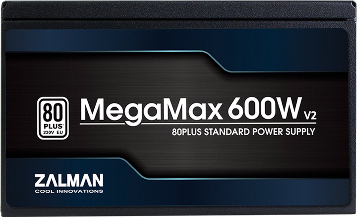 Power Supply Zalman Zm600-Txii V2 Megamax 80Plus 230V Eu Standard Certified voeding - afbeelding 3
