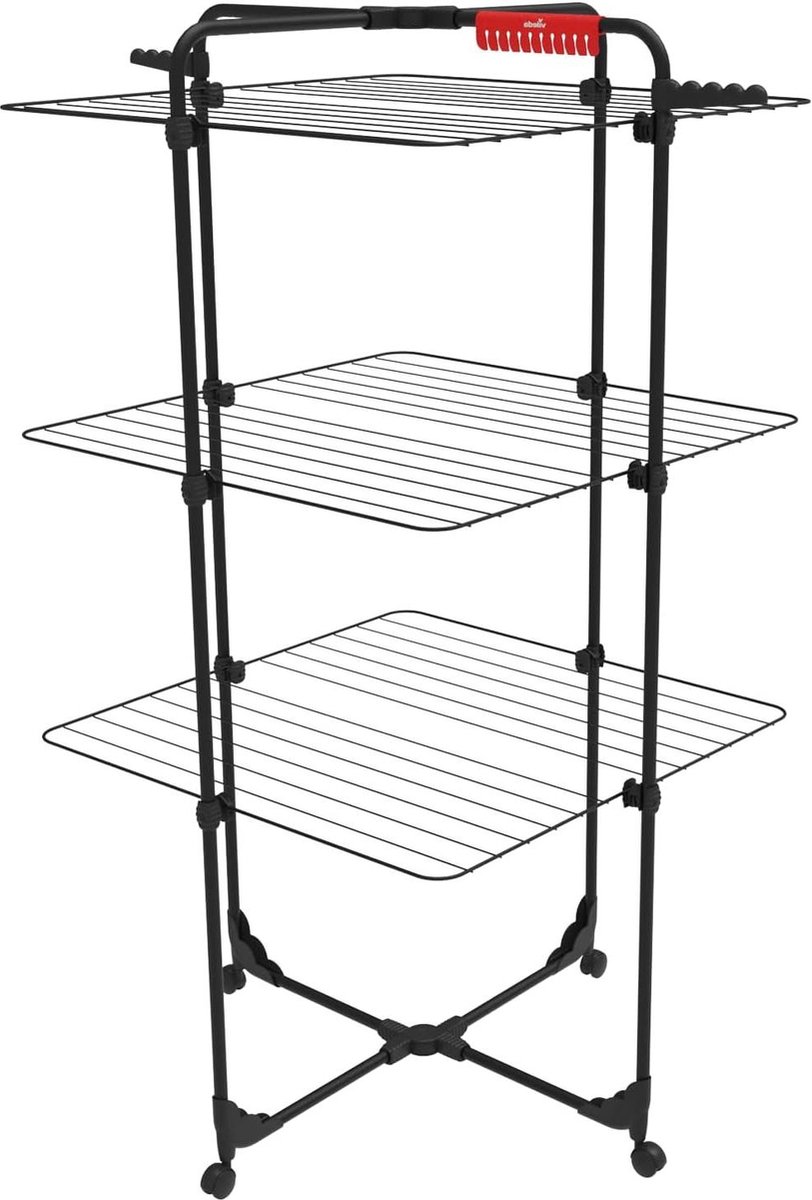 Ultimate Droogtoren 30 meter drooglengte Flexibel Zwenkwieltjes Sokkenhouder
