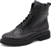 Durea Dames Veterboot - 9722-188-1128 Zwart - Wijdte K - Maat 5 (38)