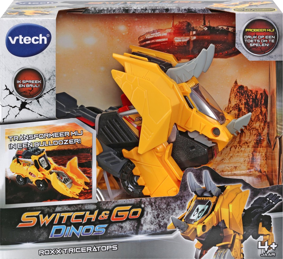 Switch & Go Dinos - Molops Super Tricératops