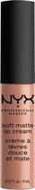 NYX Professional Makeup Soft Matte Lip Cream - London SMLC04 - Liquid Lippenstift - 8 ml