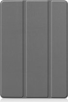 Shop4 - iPad 10.2 (2020) Hoes - Smart Book Case Grijs