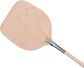 Lilly Houten Pizzaschep Vierkant - Ø 33 cm – 170 cm lang