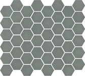 1m² -Mozaiek Valencia Hexagon Khaki Mat 4,3x4,9