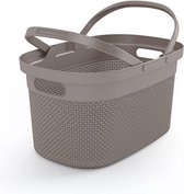 Filo Shopping Basket Taupe 45,5x30xh24cm