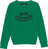 QUAJOUNGE GROEN KIDS SWEATER