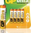 GP Batteries Ultra Alkaline AAA, Batterie à usage unique, AAA, Alcaline, 1,5 V, 4 pièce(s), Multicolore