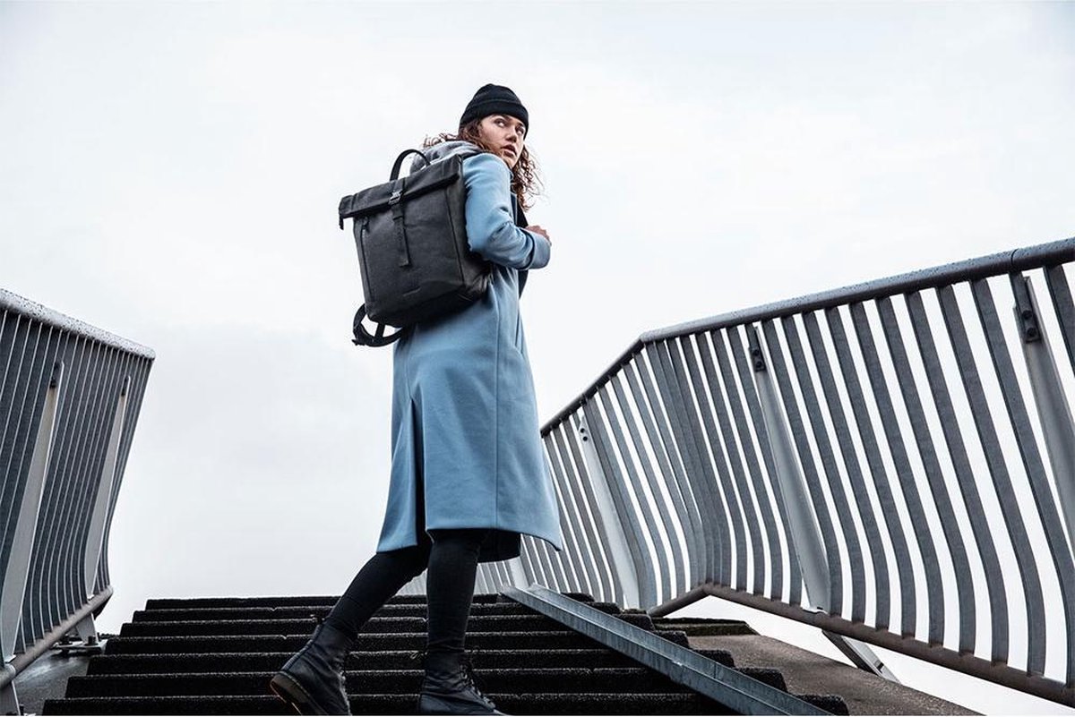 burkely rain riley backpack rolltop 14