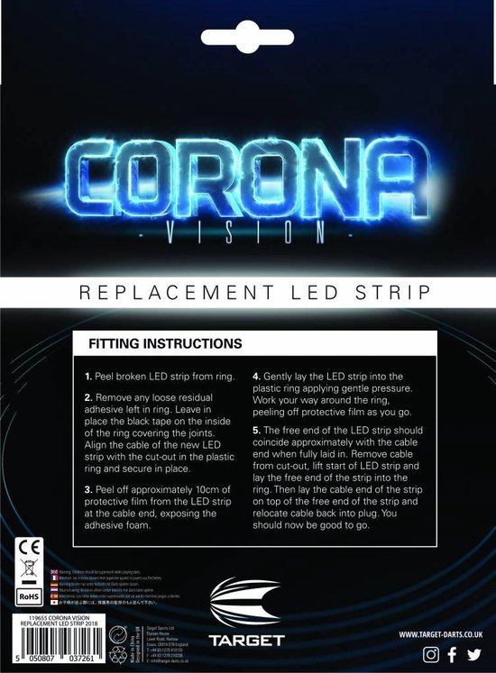 Target Corona Vision LED strip - reserveonderdeel van Target — afbeelding 2