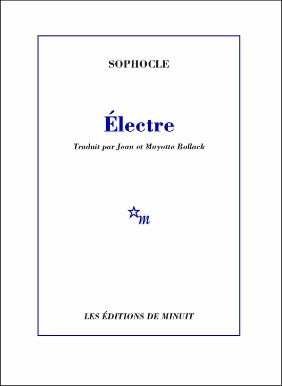 Électre - cover