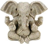 Ganesha beeld van zand - 8 cm