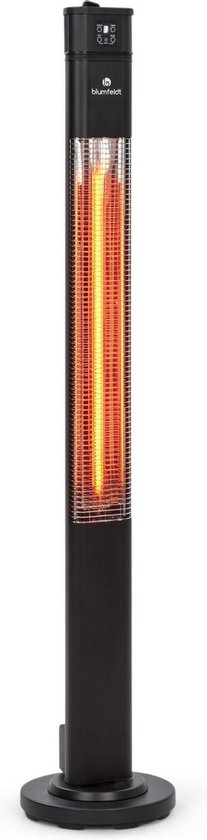 Blumfeldt Heat Guru Plus heater - Terrasverwarmer infrarood - 2000 W - 3 standen - Carbon-verwarmingselement - Met timer en afstandsbediening
