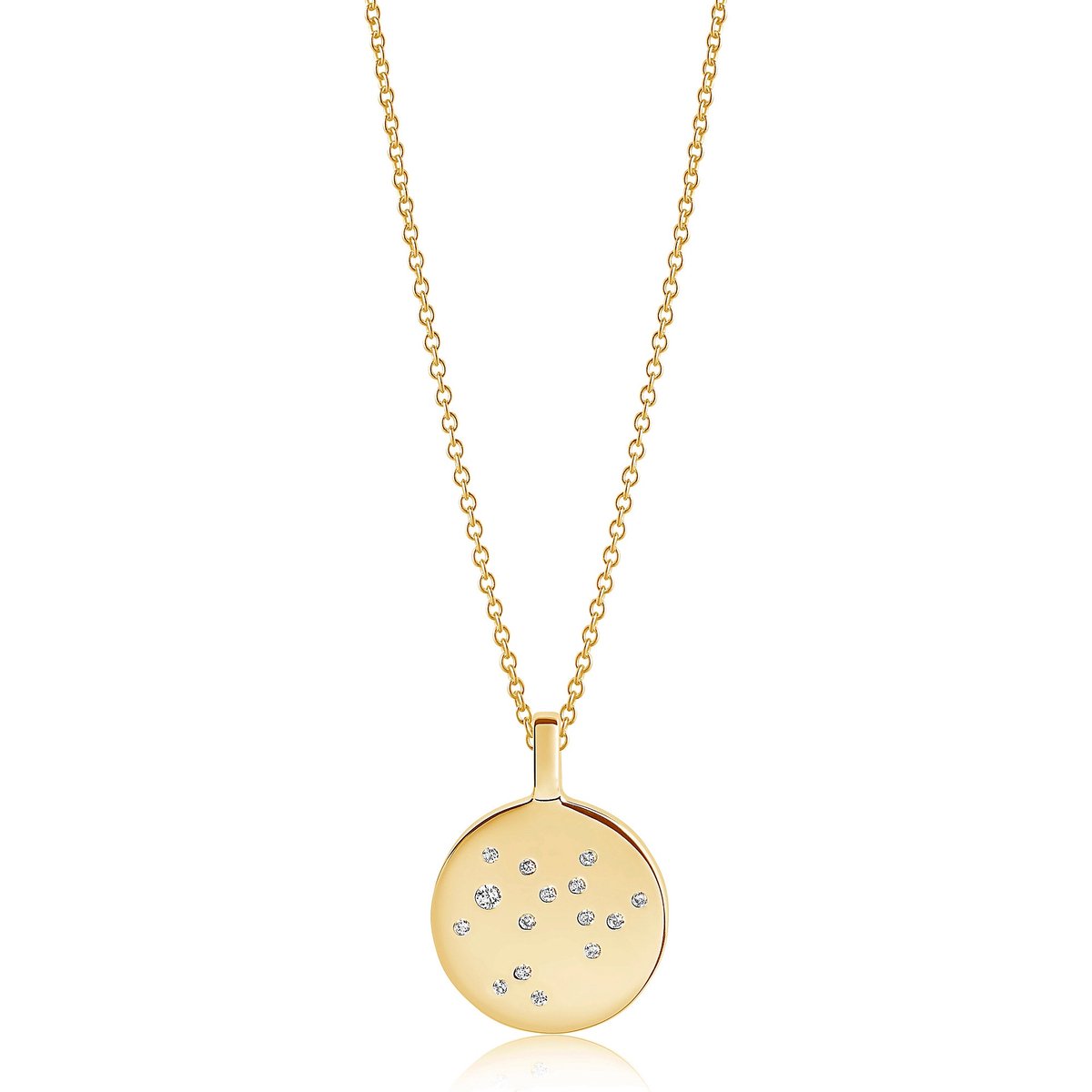 Sif Jakobs Jewellery Dames-Ketting 925 Zilver gerhodineerd Zirkonia One Size Boogschutter 87604594